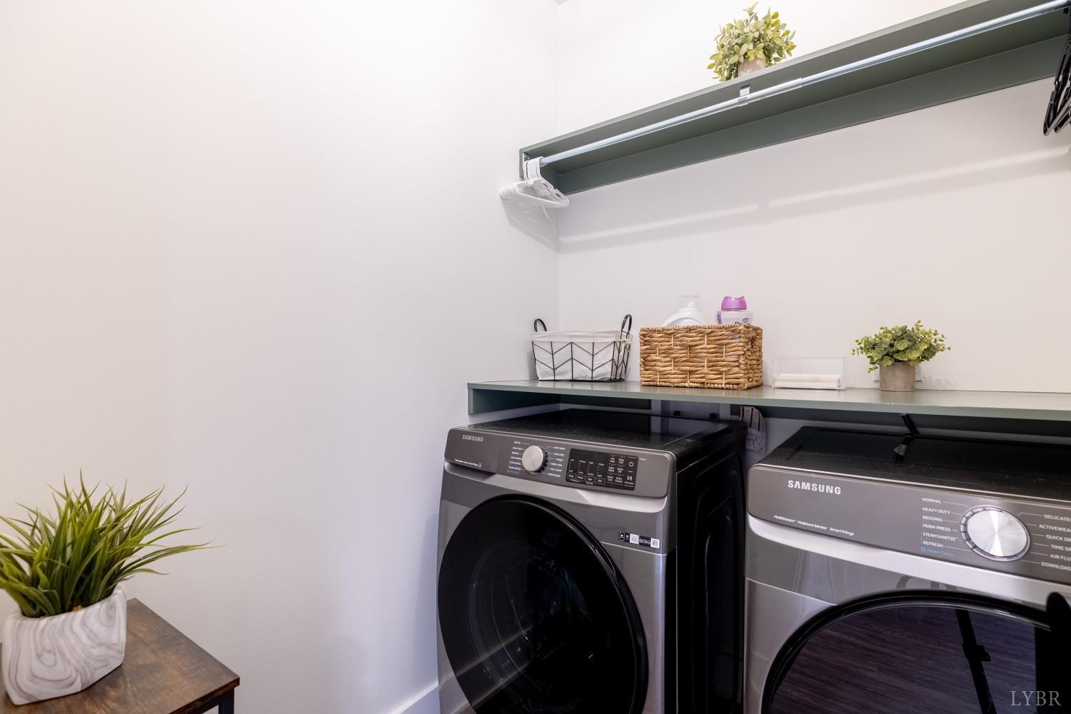 2142 Clarks Road Rustburg, VA 24588 - Photo 20 of 34 a utility room with dryer and washer