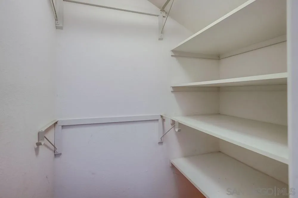 15235 Crestview Court Poway, CA 92064 - Photo 43 of 68 a view of an empty walk in closet