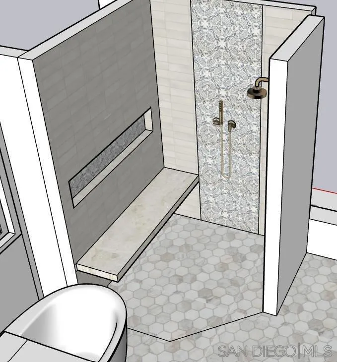 15235 Crestview Court Poway, CA 92064 - Photo 62 of 68 a bathroom with a sink and a mirror