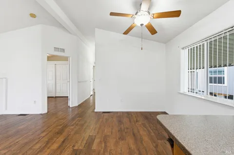 wooden floor in an empty room