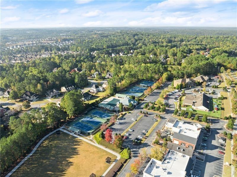 385 Graves Road Acworth, GA 30101 - Photo 52 of 61 an aerial view of residential houses with outdoor space