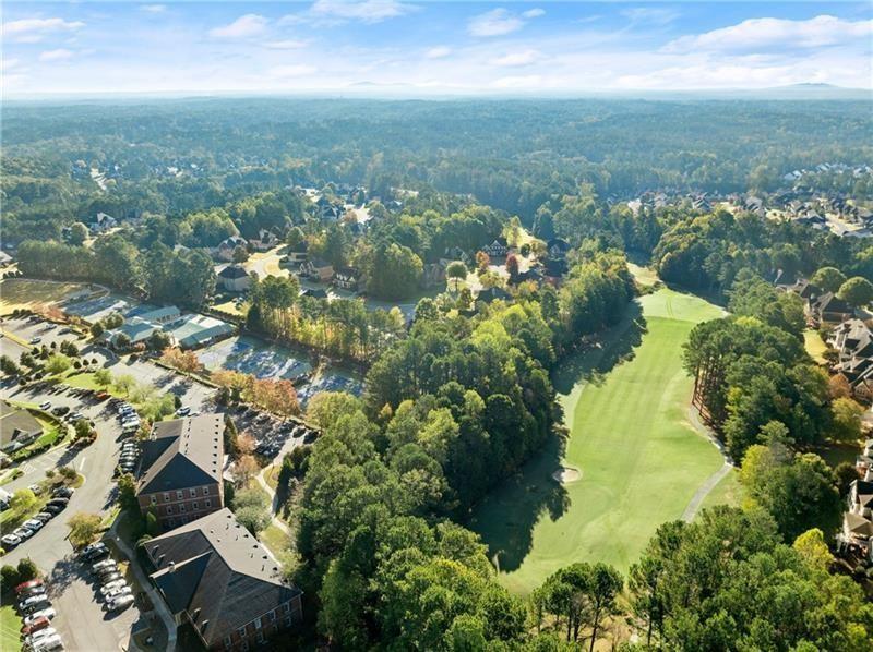 385 Graves Road Acworth, GA 30101 - Photo 54 of 61 an aerial view of residential houses with outdoor space and trees