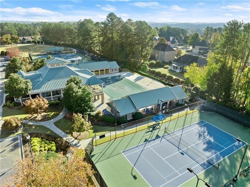 385 Graves Road Acworth, GA 30101 - Photo 55 of 61 an aerial view of a house with a big yard