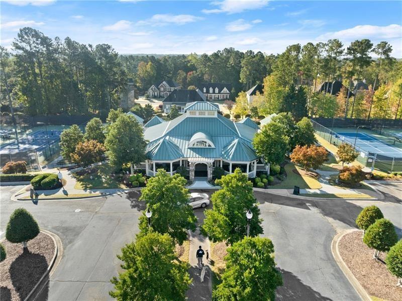 385 Graves Road Acworth, GA 30101 - Photo 57 of 61 an aerial view of a house with a garden