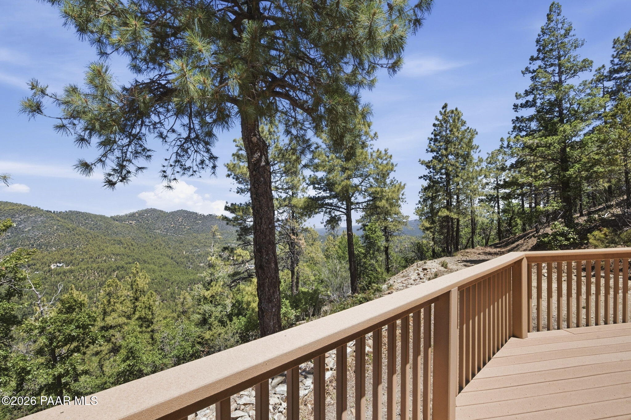 7251 South Big Bug Mesa Road Mayer, AZ 86333 - Photo 13 of 55 a balcony with an outdoor space