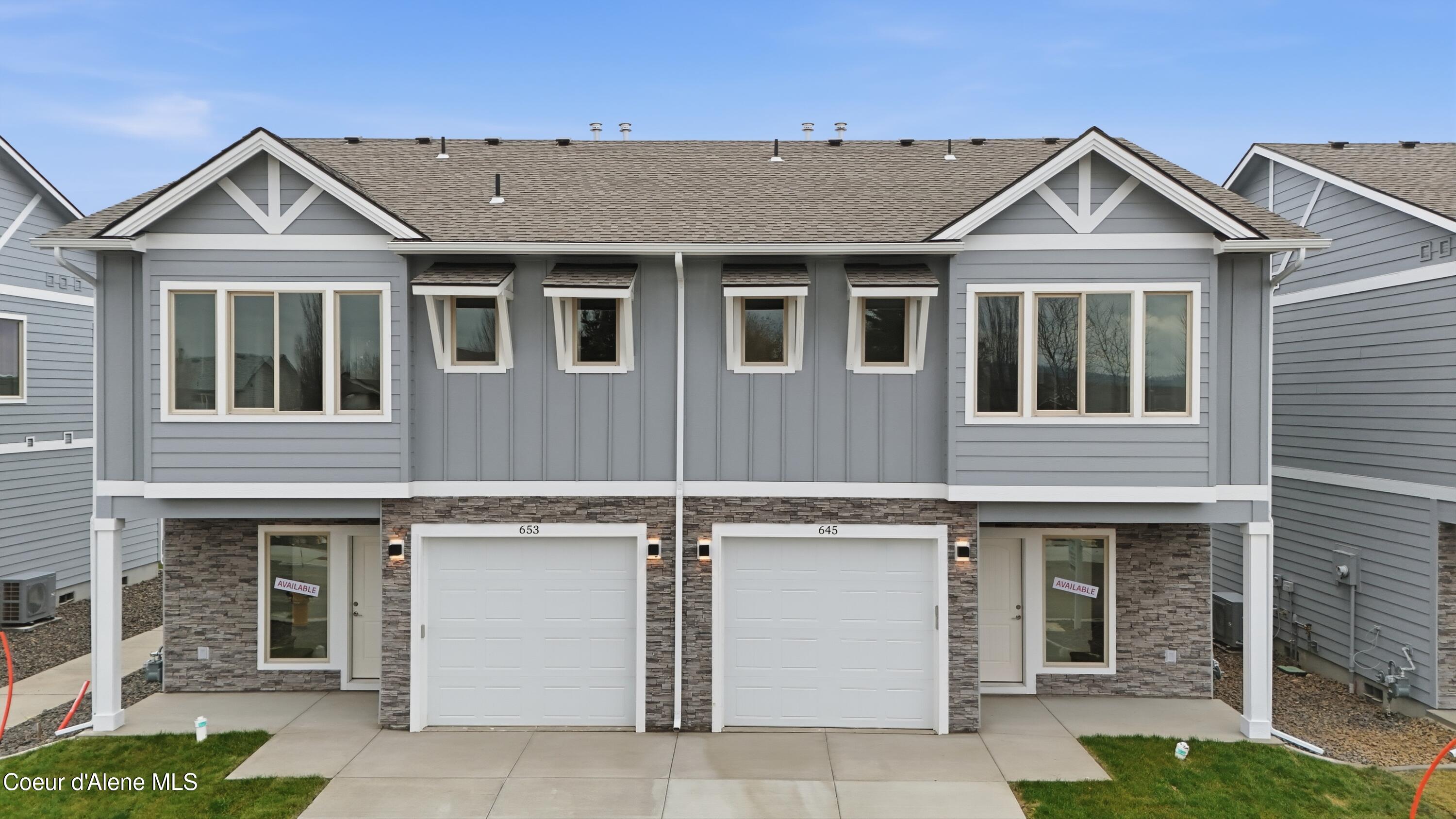 653 North Creative, Unit LOT 13) Post Falls, ID 83854 - Photo 2 of 23 Exterior Elevation