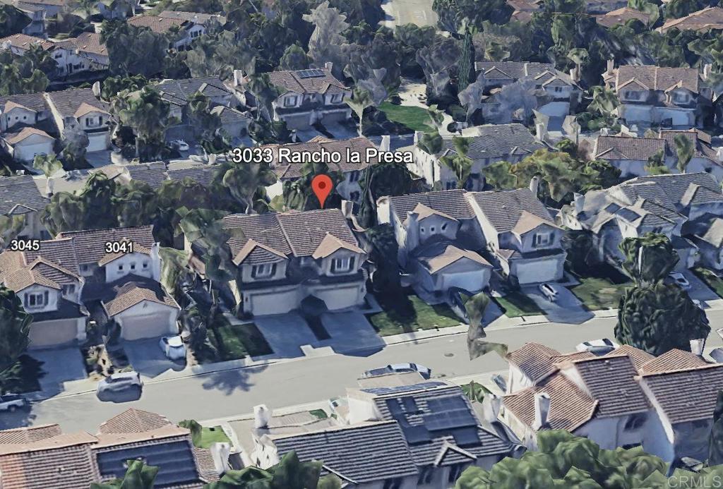 3033 Rancho La Presa Carlsbad, CA 92009 - Photo 37 of 46 an aerial view of a houses with outdoor space