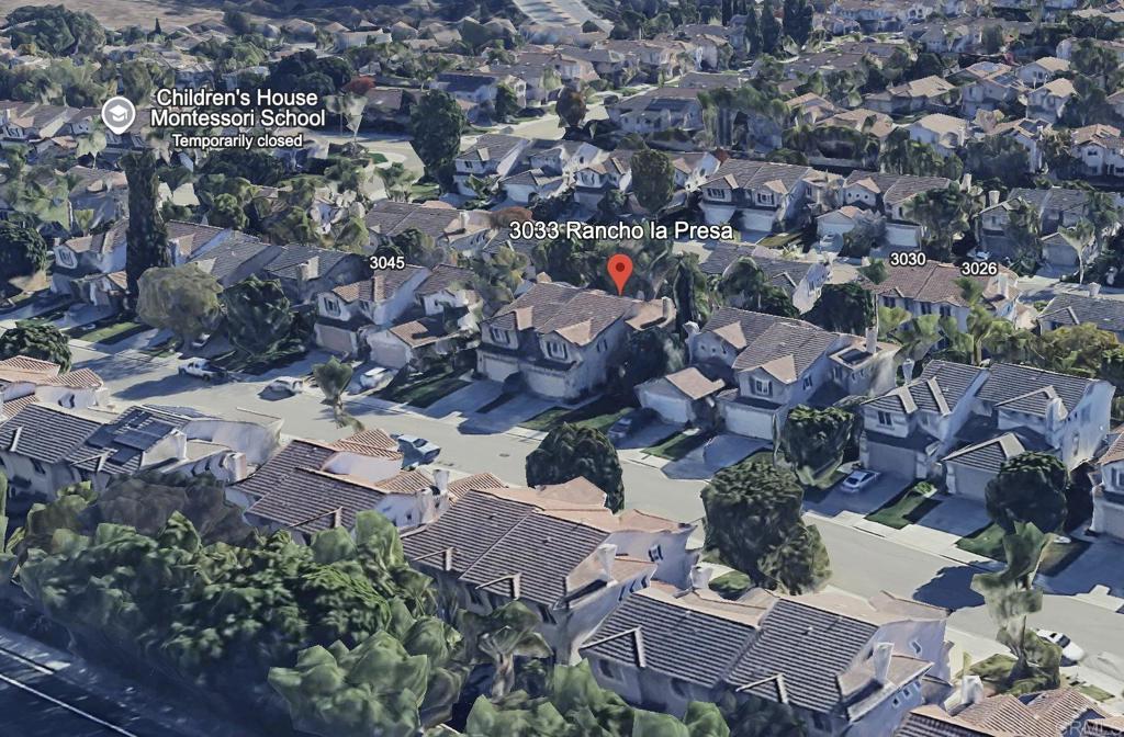 3033 Rancho La Presa Carlsbad, CA 92009 - Photo 38 of 46 an aerial view of residential houses with outdoor space