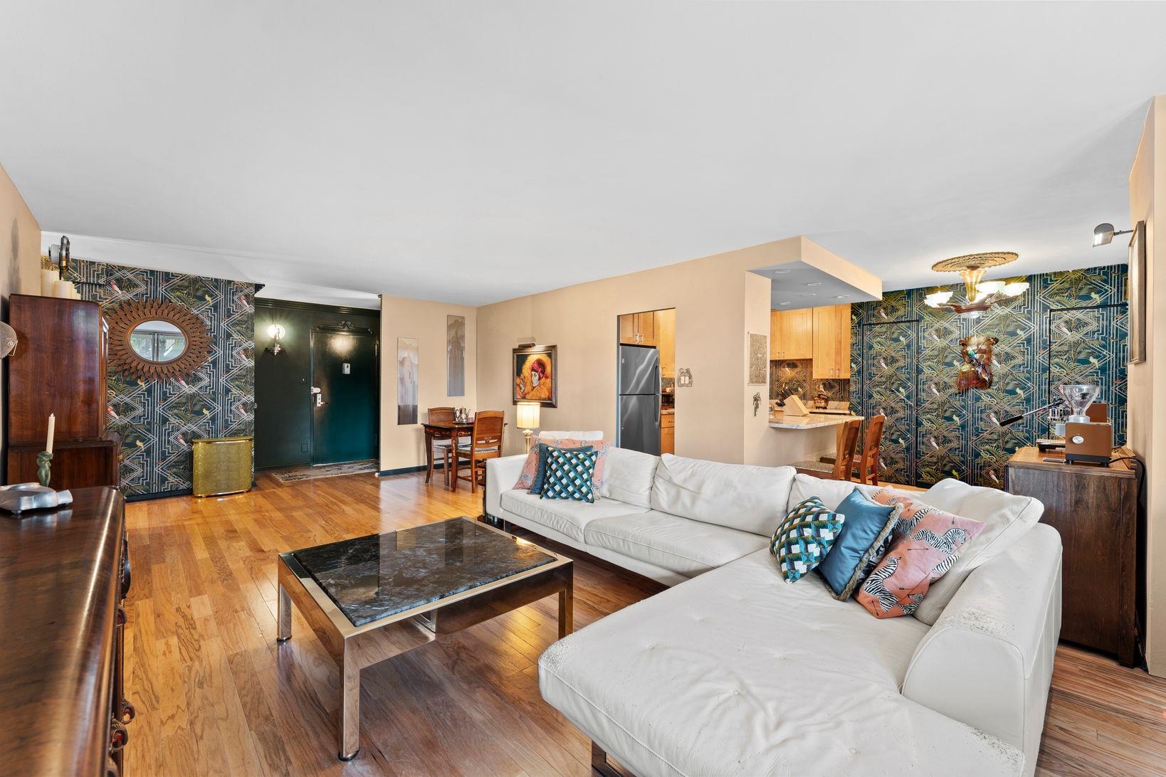 6040 Boulevard East, Unit MA West New York, NJ 07093 - Photo 10 of 35 a living room with furniture and a large window