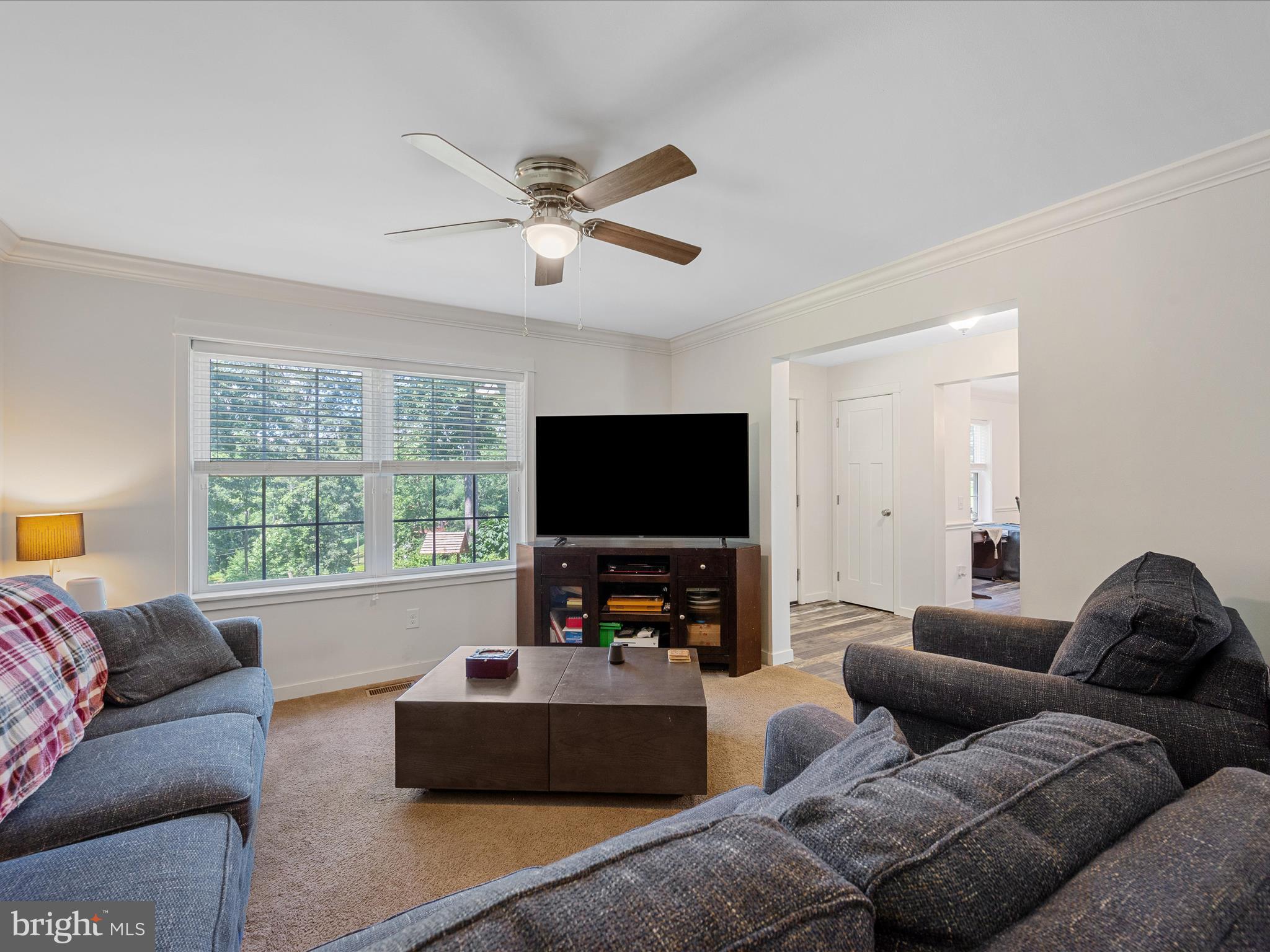 231 Greenfield Road Front Royal, VA 22630 - Photo 16 of 38 a living room with furniture and a flat screen tv