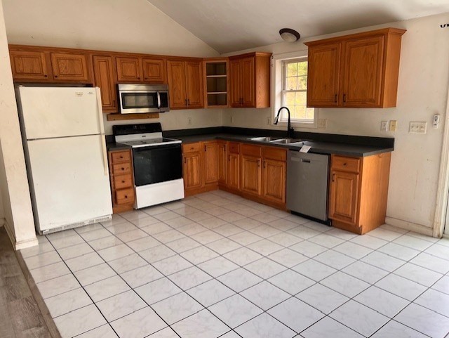 149 River Run Road Hardwick, MA 01031 - Photo 5 of 14 a kitchen with stainless steel appliances granite countertop a refrigerator sink and microwave