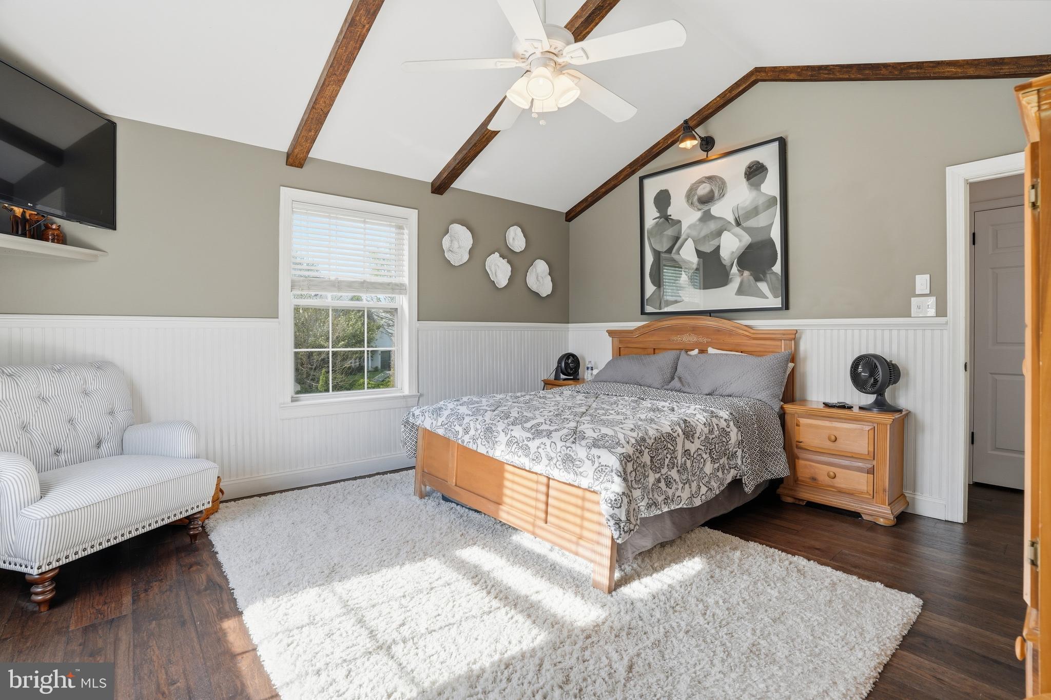 155 Nectar Run Telford, PA 18969 - Photo 16 of 32 a bedroom with a bed and wooden floor
