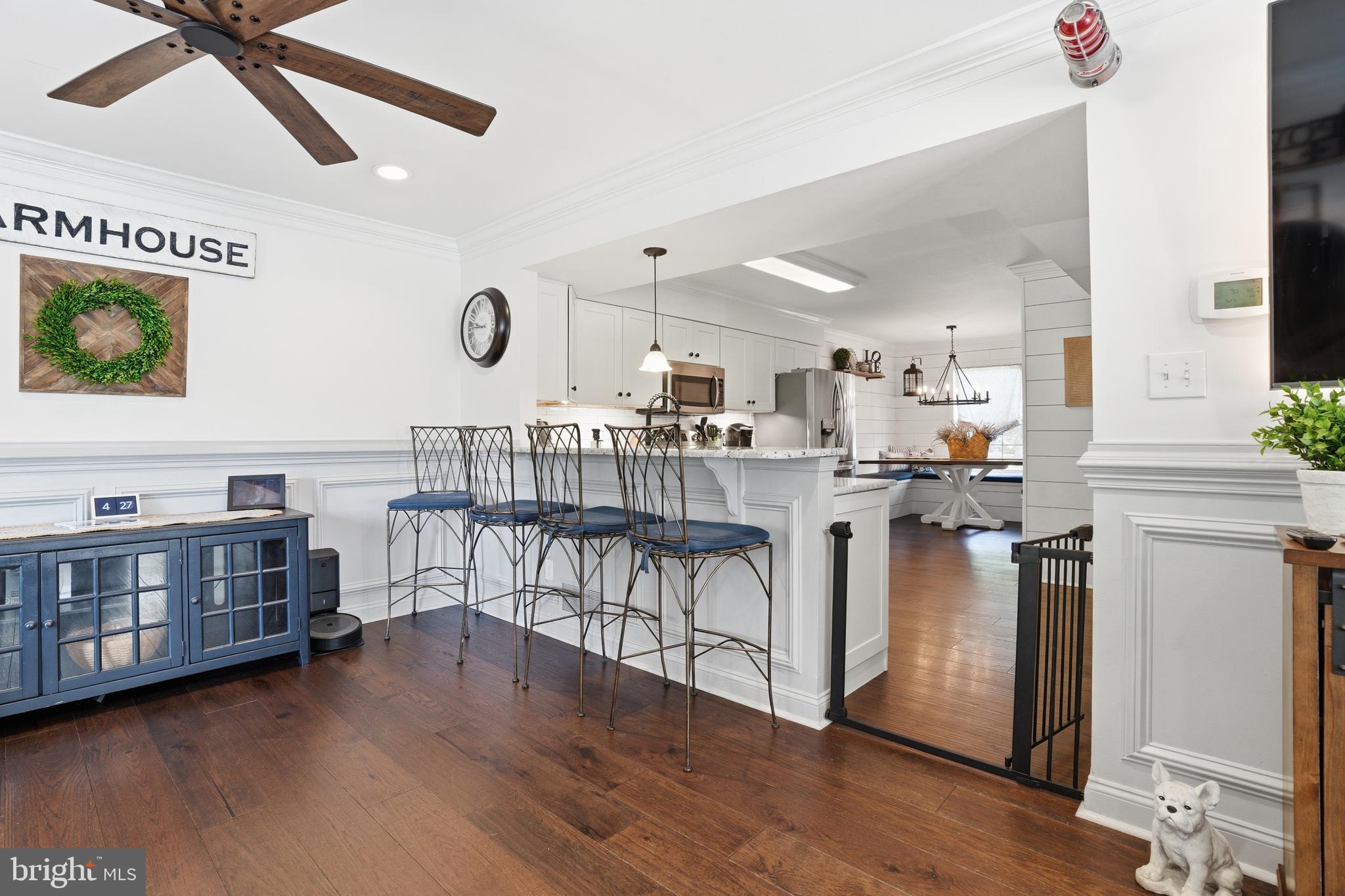 155 Nectar Run Telford, PA 18969 - Photo 7 of 32 a kitchen with stainless steel appliances kitchen island a wooden floor