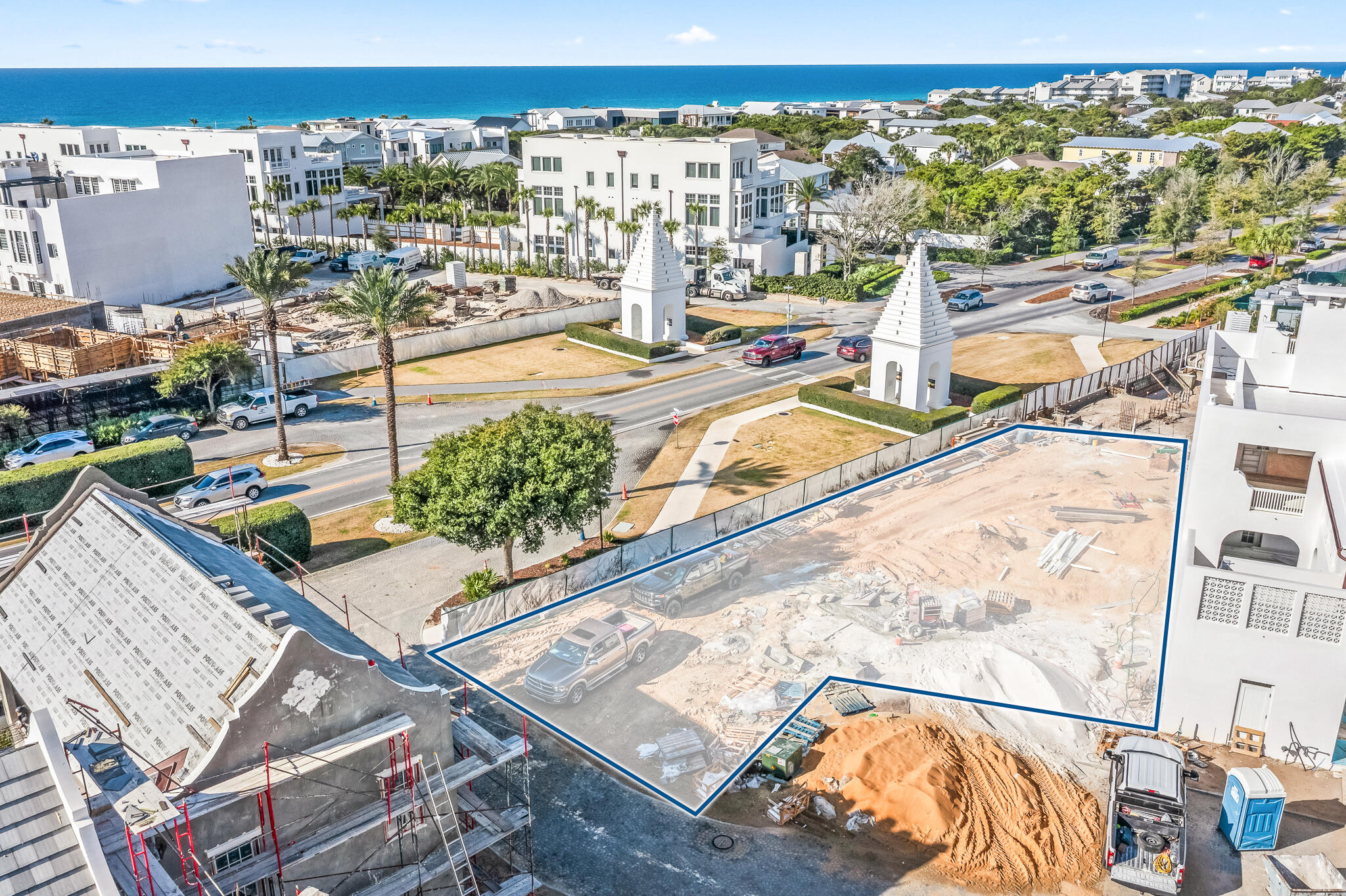 Tbd Schuyler Court Inlet Beach, FL 32461 - Photo 3 of 13 view of a balcony with two chairs and a table