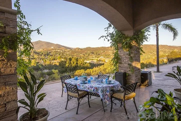 2641 Firebrand Place Alpine, CA 91901 - Photo 21 of 25 a view of a chairs and table on the terrace