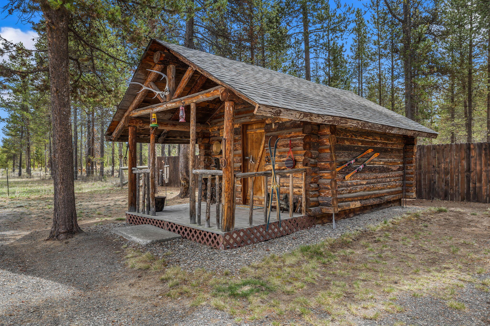 50940 South Huntington Road La Pine, OR 97739 - Photo 33 of 46 1940's fishing cabin!