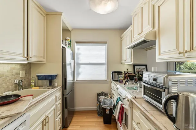 a backyard of a house