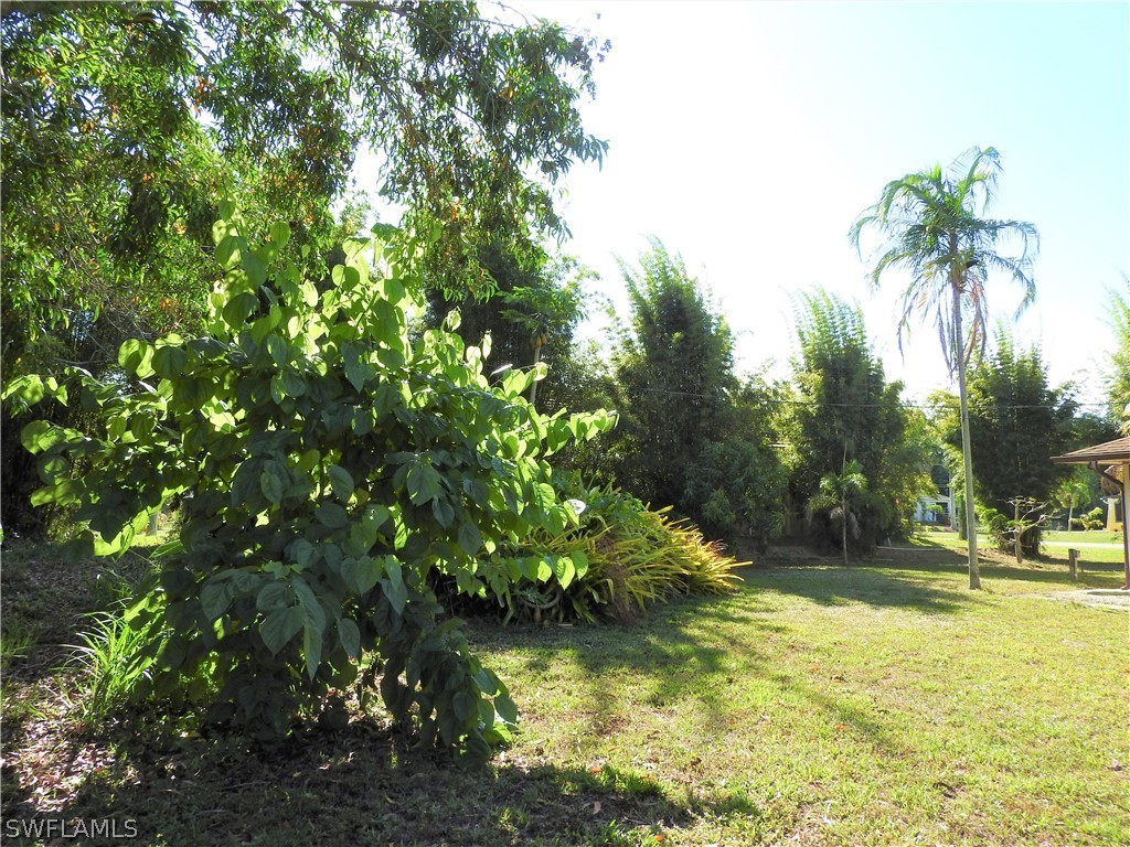 5936 Tarpon Road Bokeelia, FL 33922 - Photo 14 of 17 a view of swimming pool with a garden