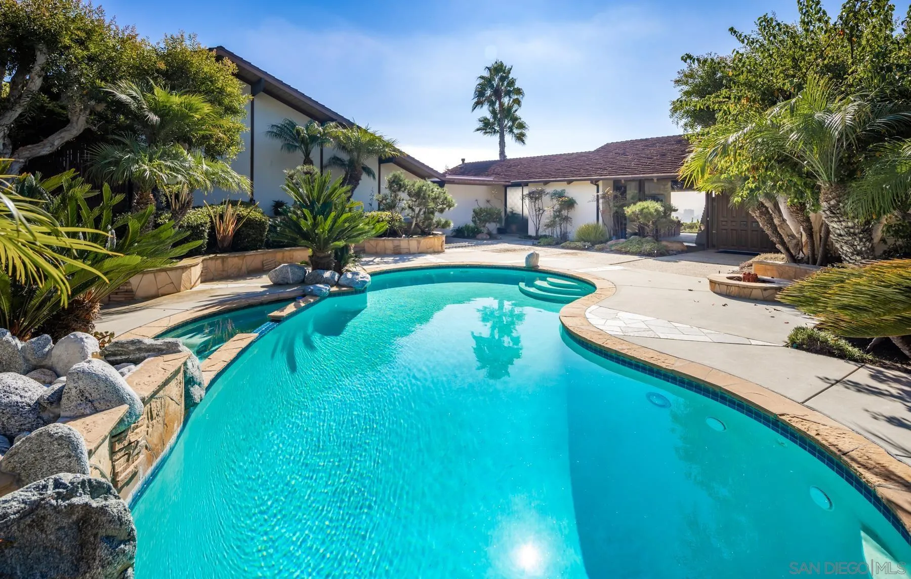 8404 Prestwick Drive La Jolla, CA 92037 - Photo 17 of 17 a view of a backyard with swimming pool