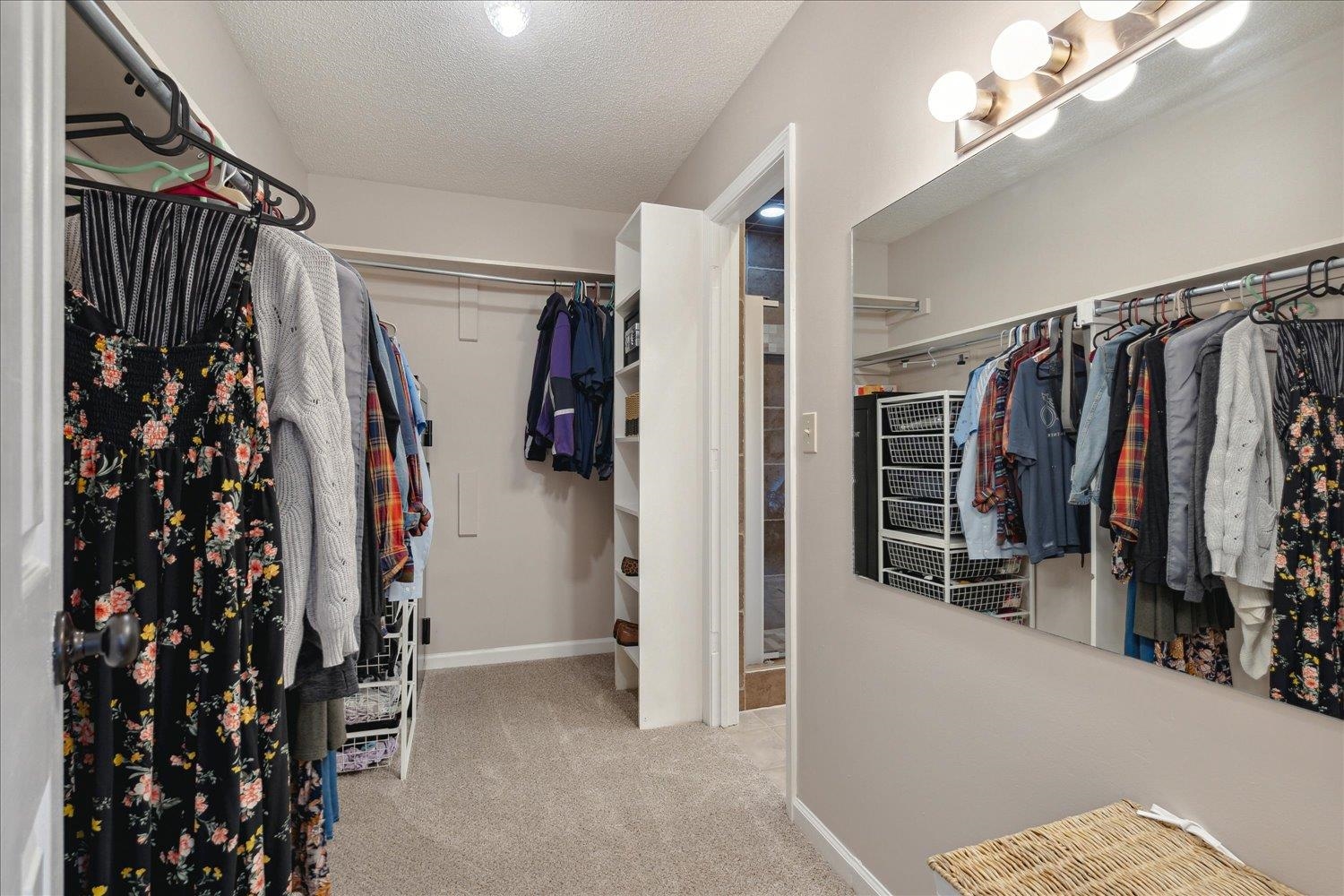 6893 Andrews Road Bartlett, TN 38135 - Photo 20 of 30 Walk in closet featuring light carpet