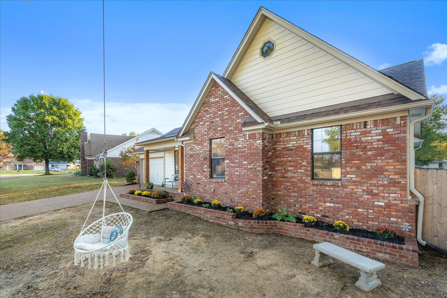 6893 Andrews Road Bartlett, TN 38135 - Photo 3 of 30 View of front facade featuring a garage
