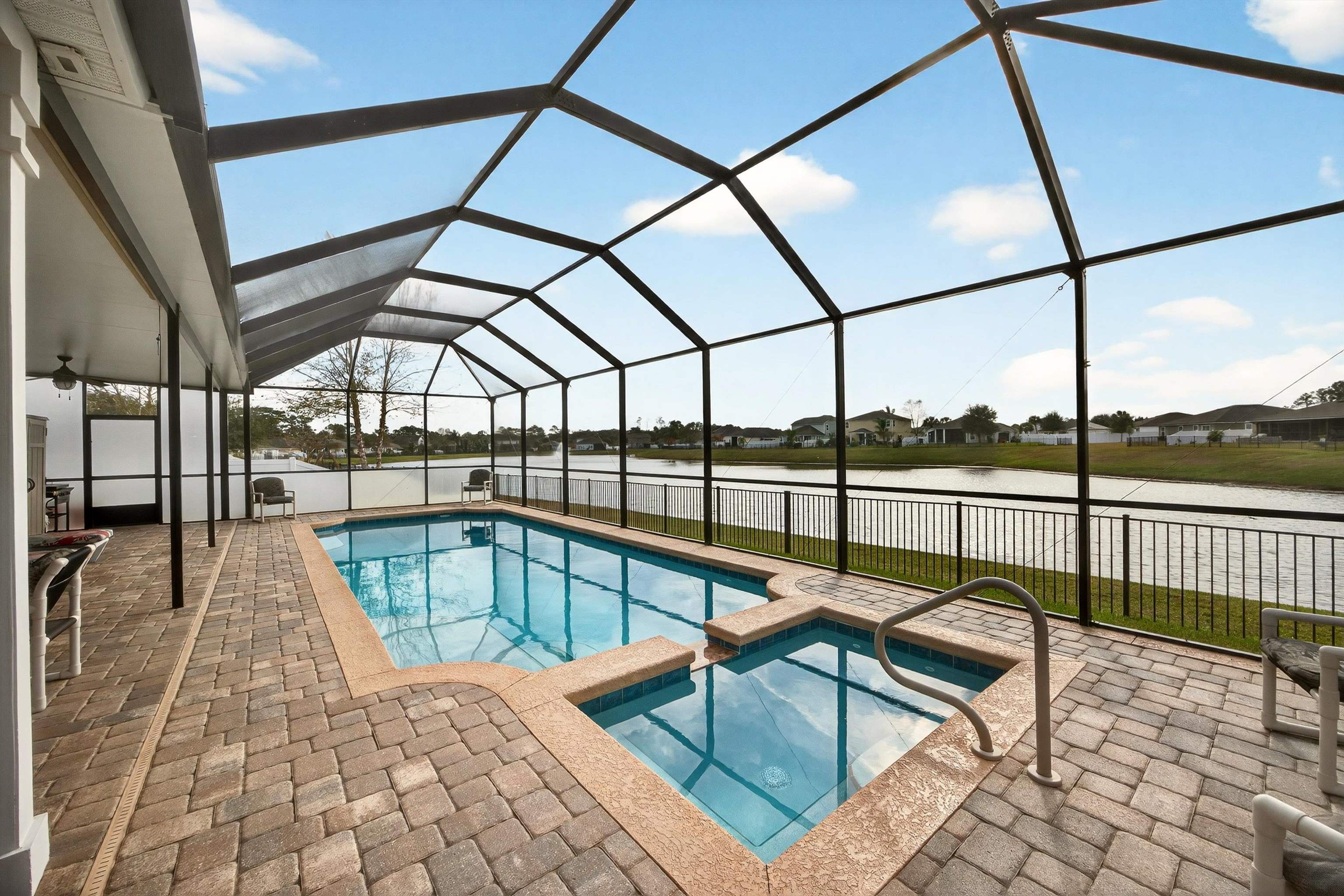 50 Sierras Loop St. Augustine, FL 32086 - Photo 2 of 37 a balcony with furniture and view of outdoor space