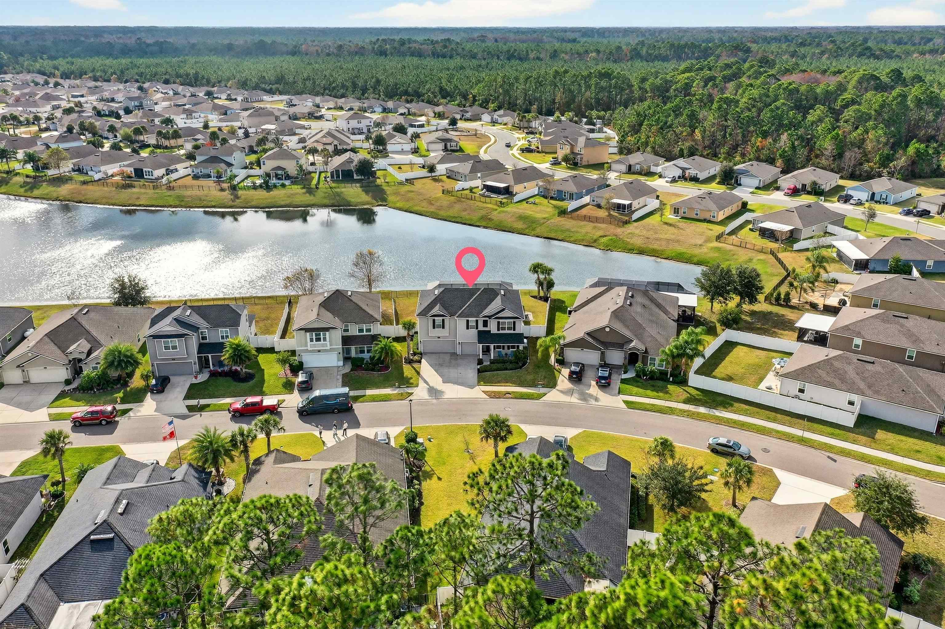 50 Sierras Loop St. Augustine, FL 32086 - Photo 33 of 37 an aerial view of residential houses with outdoor space