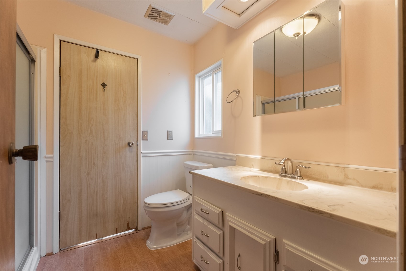 1069 East Axton Road Bellingham, WA 98226 - Photo 22 of 33 a bathroom with a sink a toilet and shower