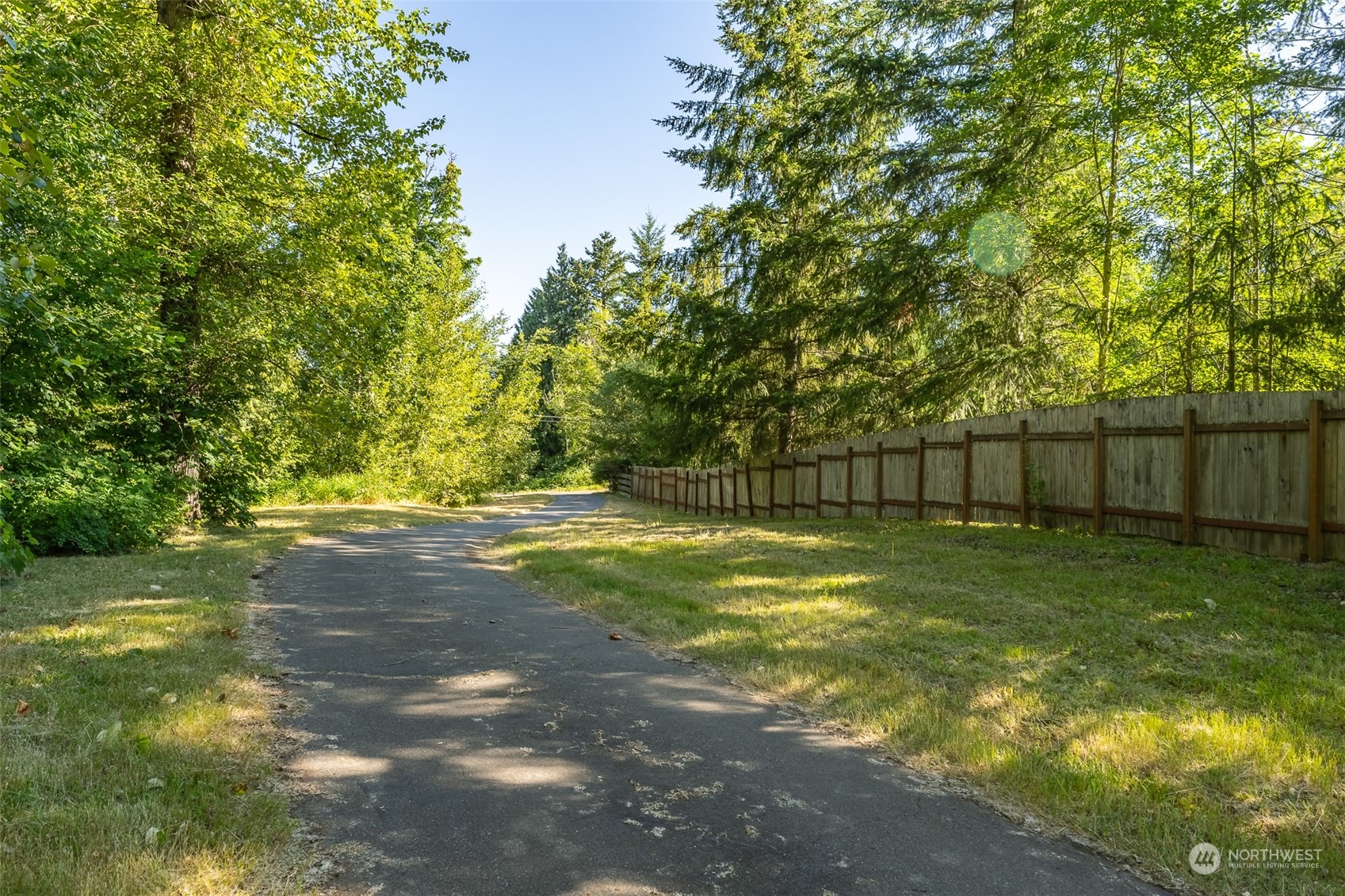 1069 East Axton Road Bellingham, WA 98226 - Photo 24 of 33 a view of a yard with large trees