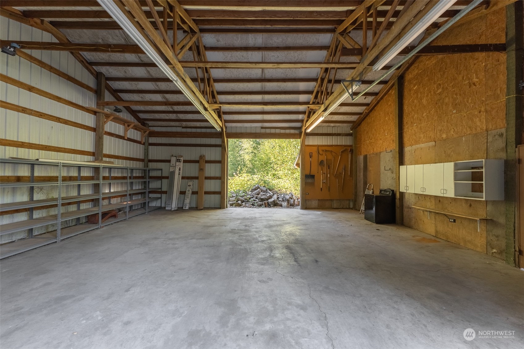 1069 East Axton Road Bellingham, WA 98226 - Photo 31 of 33 a view of an empty room with a garage