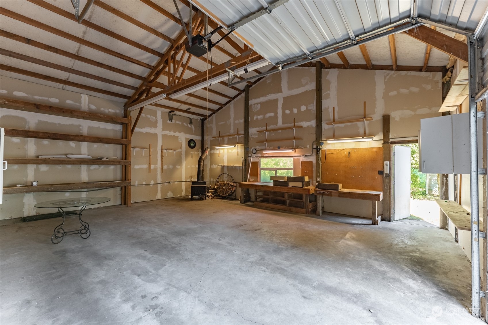 1069 East Axton Road Bellingham, WA 98226 - Photo 32 of 33 a view of a big room with air conditioner duct and materials on floor