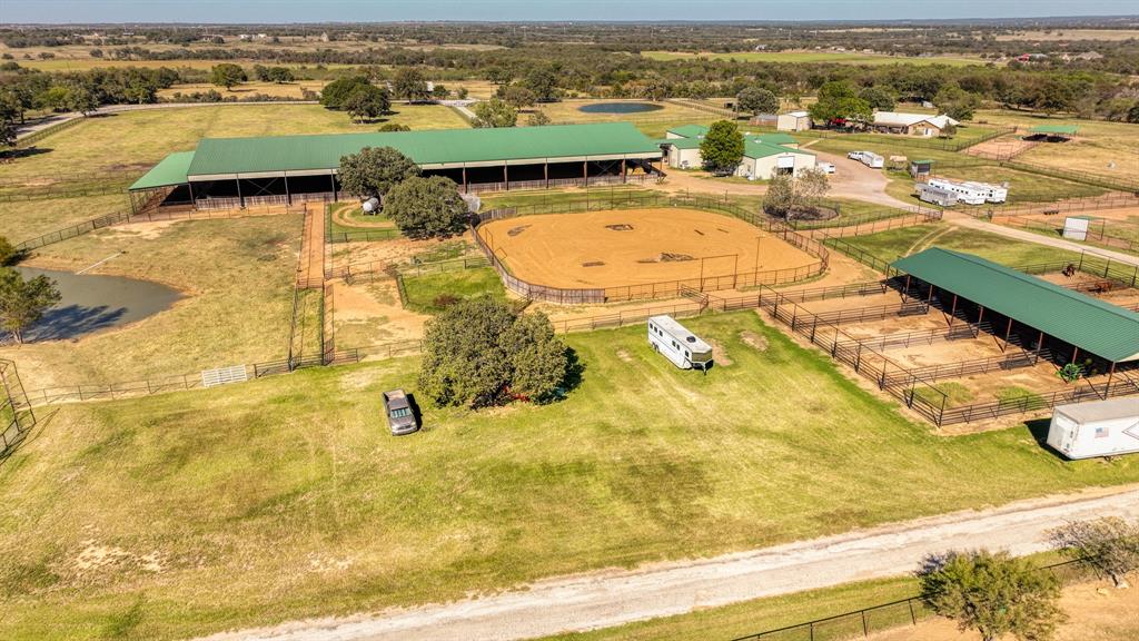 1003 Lamkin Road Mineral Wells, TX 76067 - Photo 19 of 40 Overview of rural landscape featuring a pastoral area
