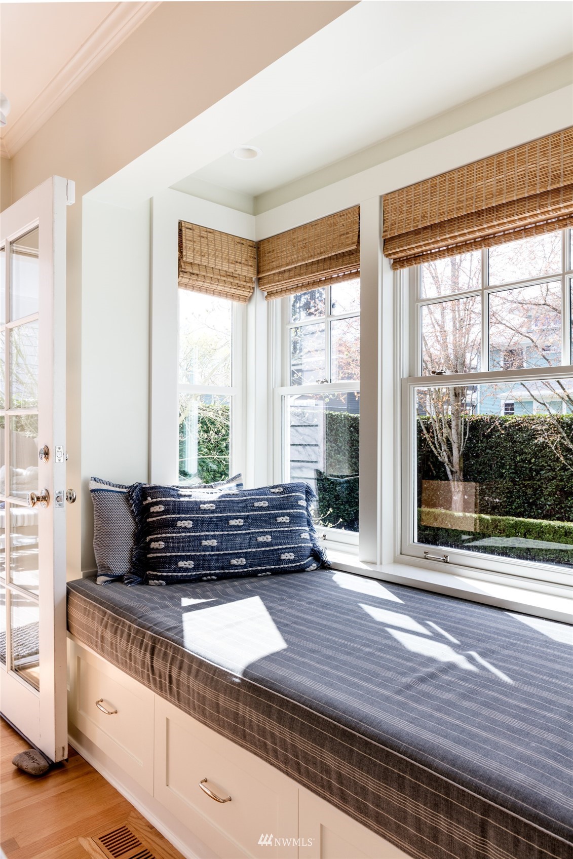 617 35th Avenue Seattle, WA 98122 - Photo 14 of 40 a living room with wooden floor and large windows