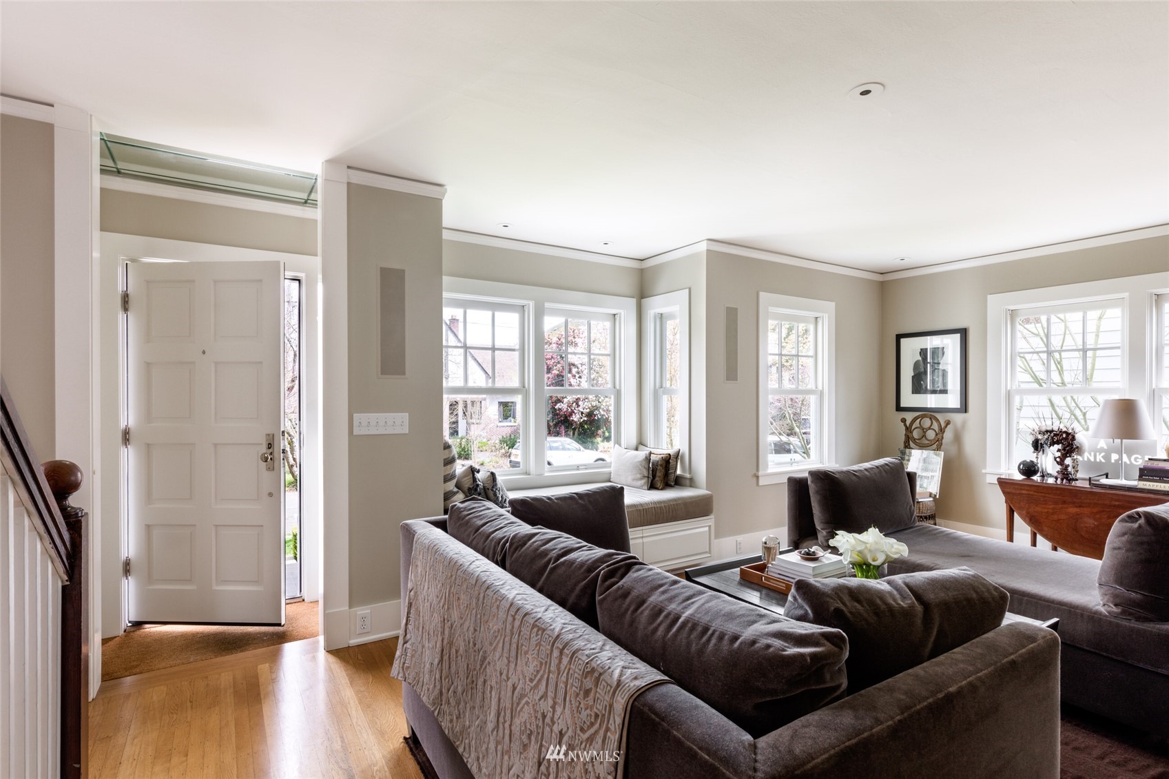 617 35th Avenue Seattle, WA 98122 - Photo 6 of 40 a living room with furniture and a large window