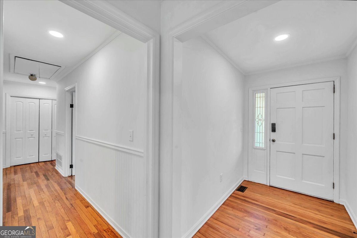 1806 Knox Street Dublin, GA 31021 - Photo 14 of 48 a view of hallway with wooden floor