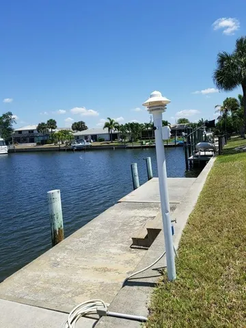 a view of a lake from a balcony