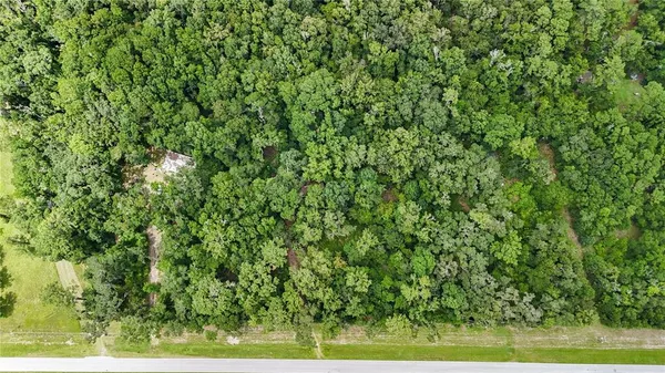 a view of a lush green field