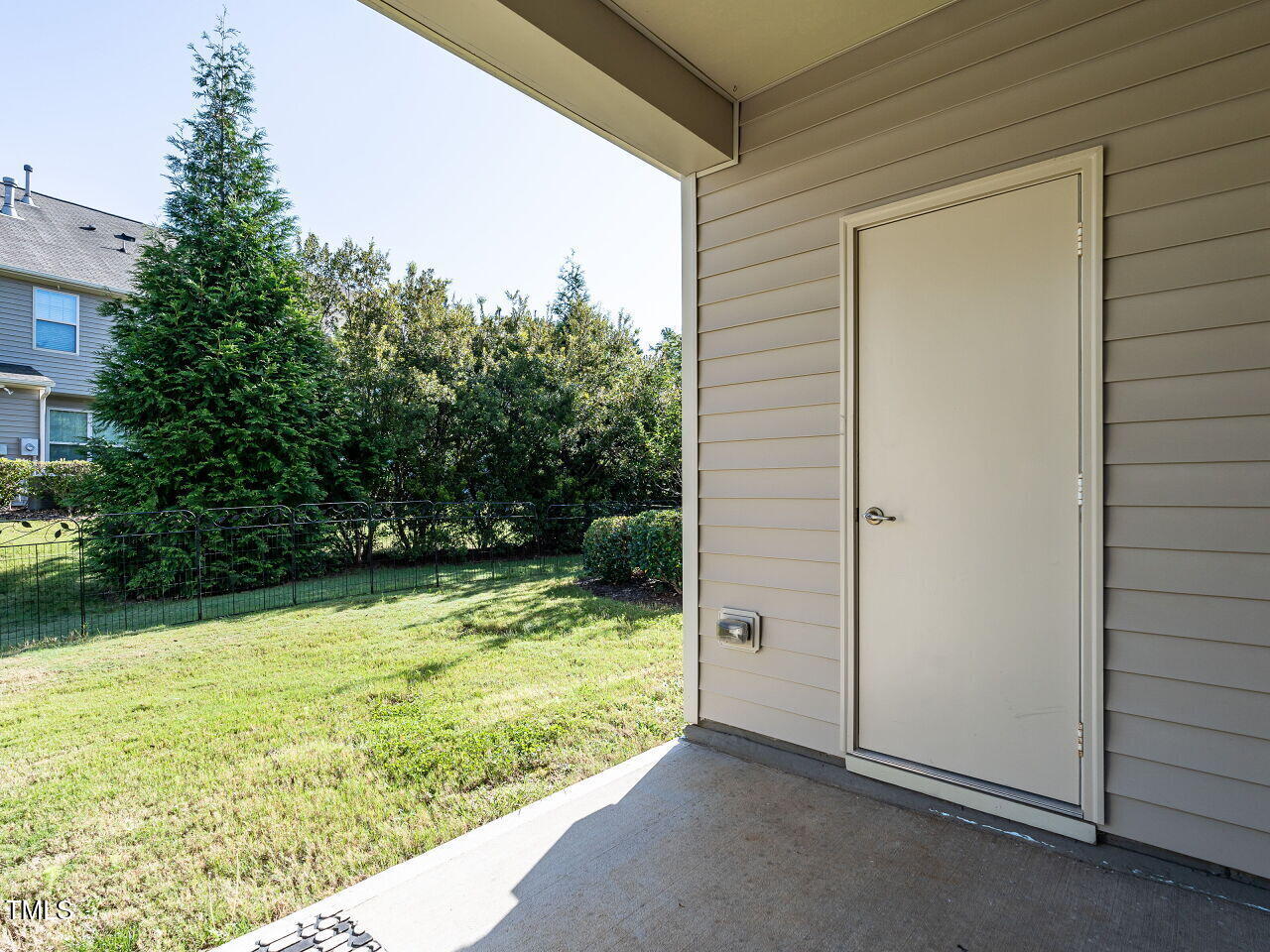 11 St Elias Drive Durham, NC 27705 - Photo 31 of 34 a view of backyard with garden