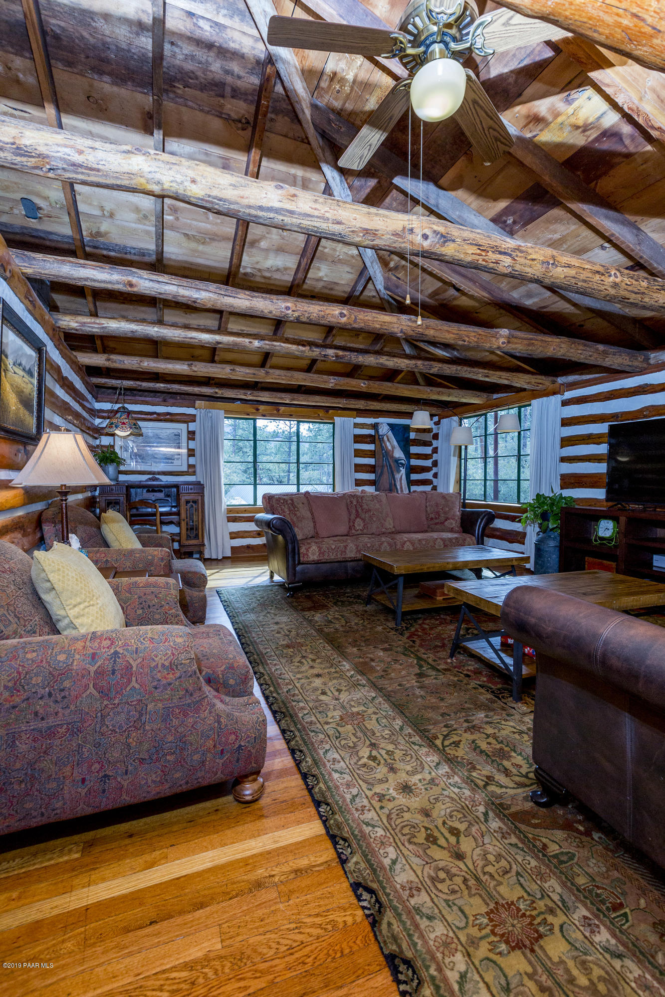 915 Yuma Road Prescott, AZ 86303 - Photo 22 of 46 Log Beams throughout