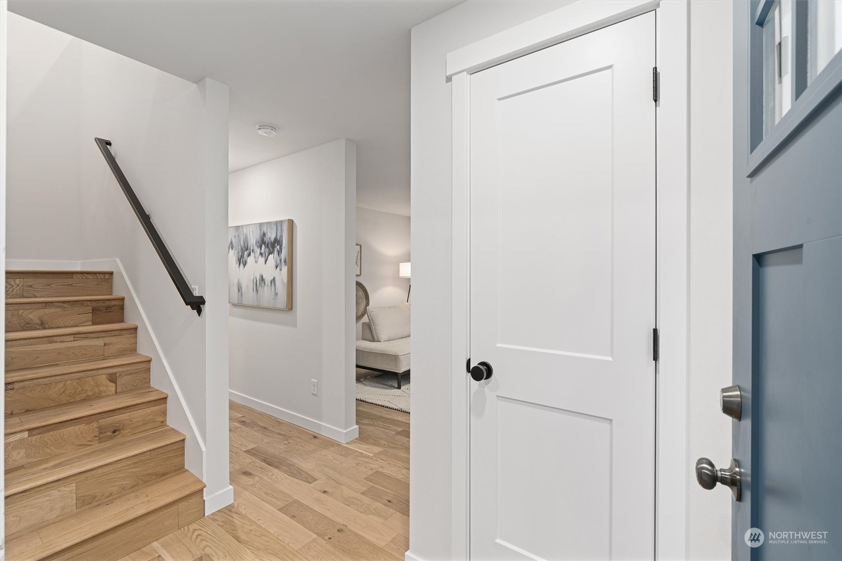 2412 Northwest 64th Street Seattle, WA 98107 - Photo 3 of 31 a view of an entryway with staircase