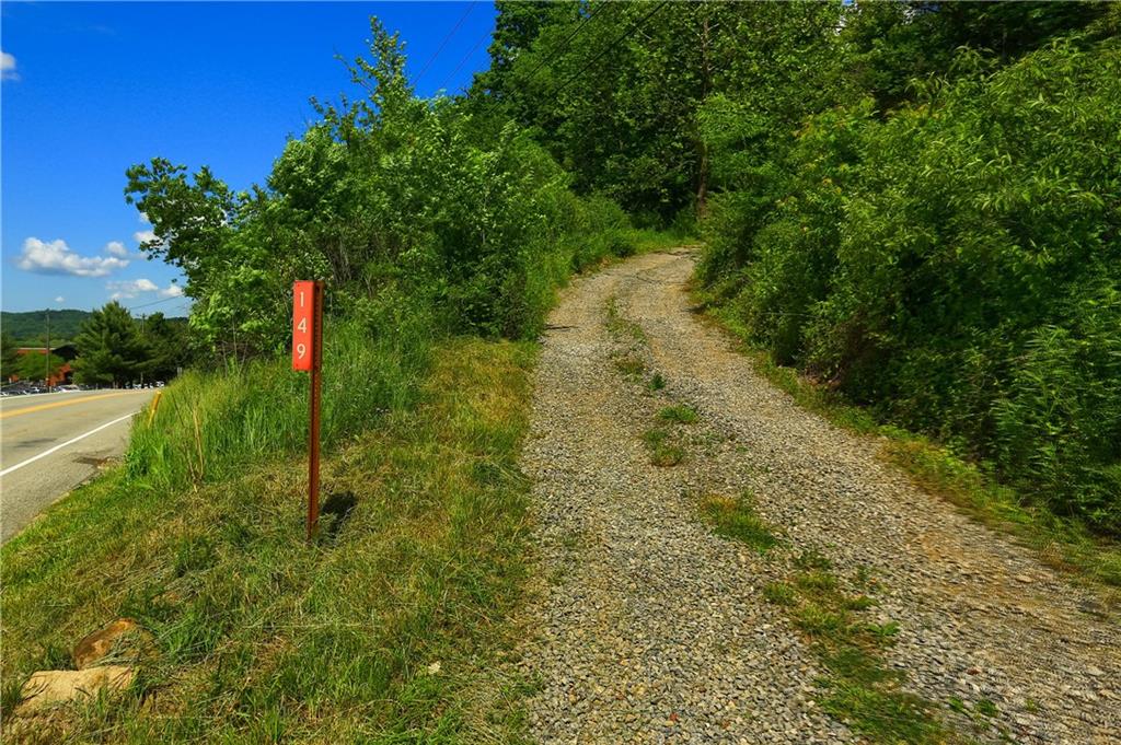 149 Seneca School Road Harmony, PA 16037 - Photo 12 of 50 Private driveway to your private treehouse retreat!