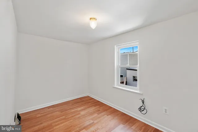 wooden floor in a room