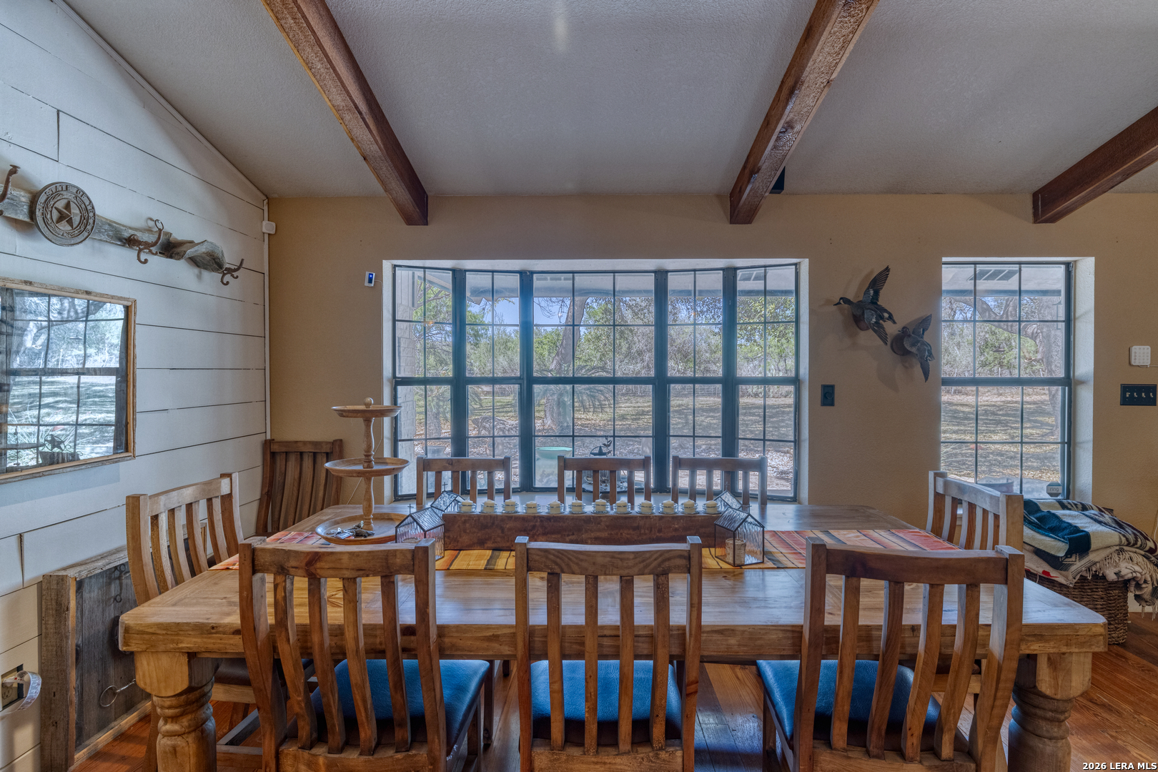 160 Beavers Trail Uvalde, TX 78801 - Photo 15 of 53 a view of a dining room with furniture window and outside view