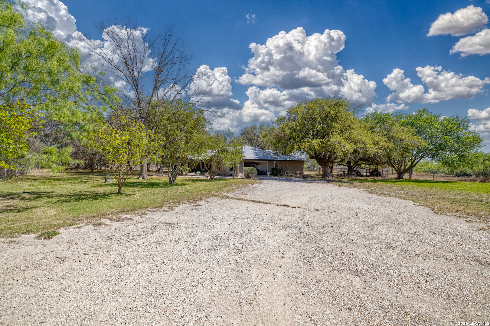 160 Beavers Trail Uvalde, TX 78801 - Photo 51 of 53 a view of a house with a big yard and large trees