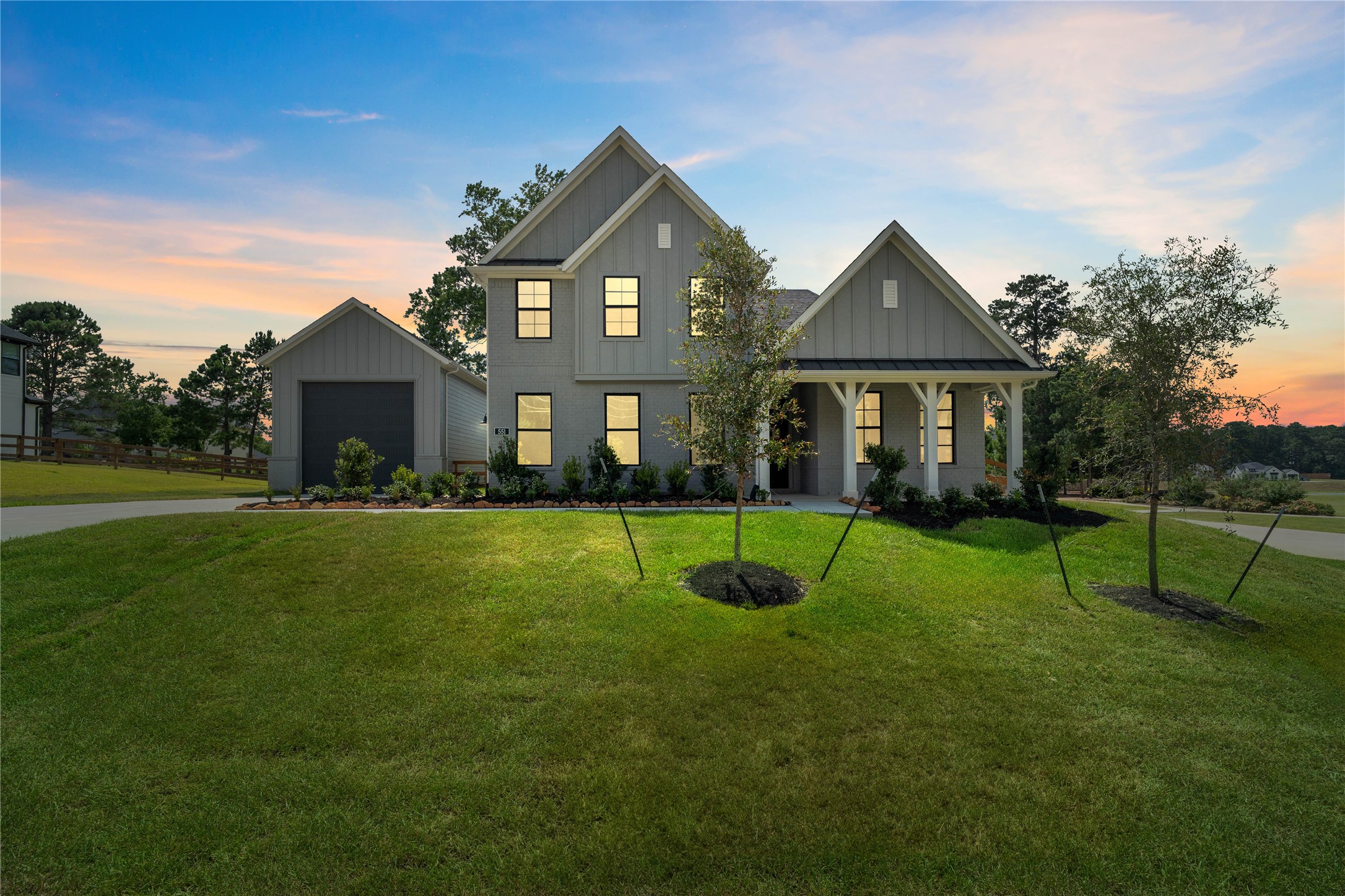 551 Black Bronco Road Magnolia, TX 77354 - Photo 1 of 50 Welcome home to 551 Black Bronco Road located in Timber Hollow and zoned to Magnolia ISD.