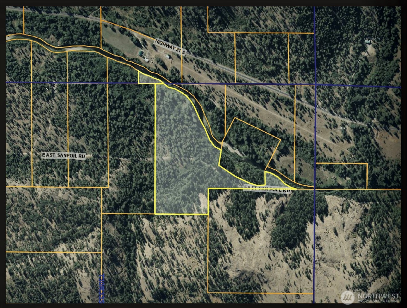 a bird view of a garden