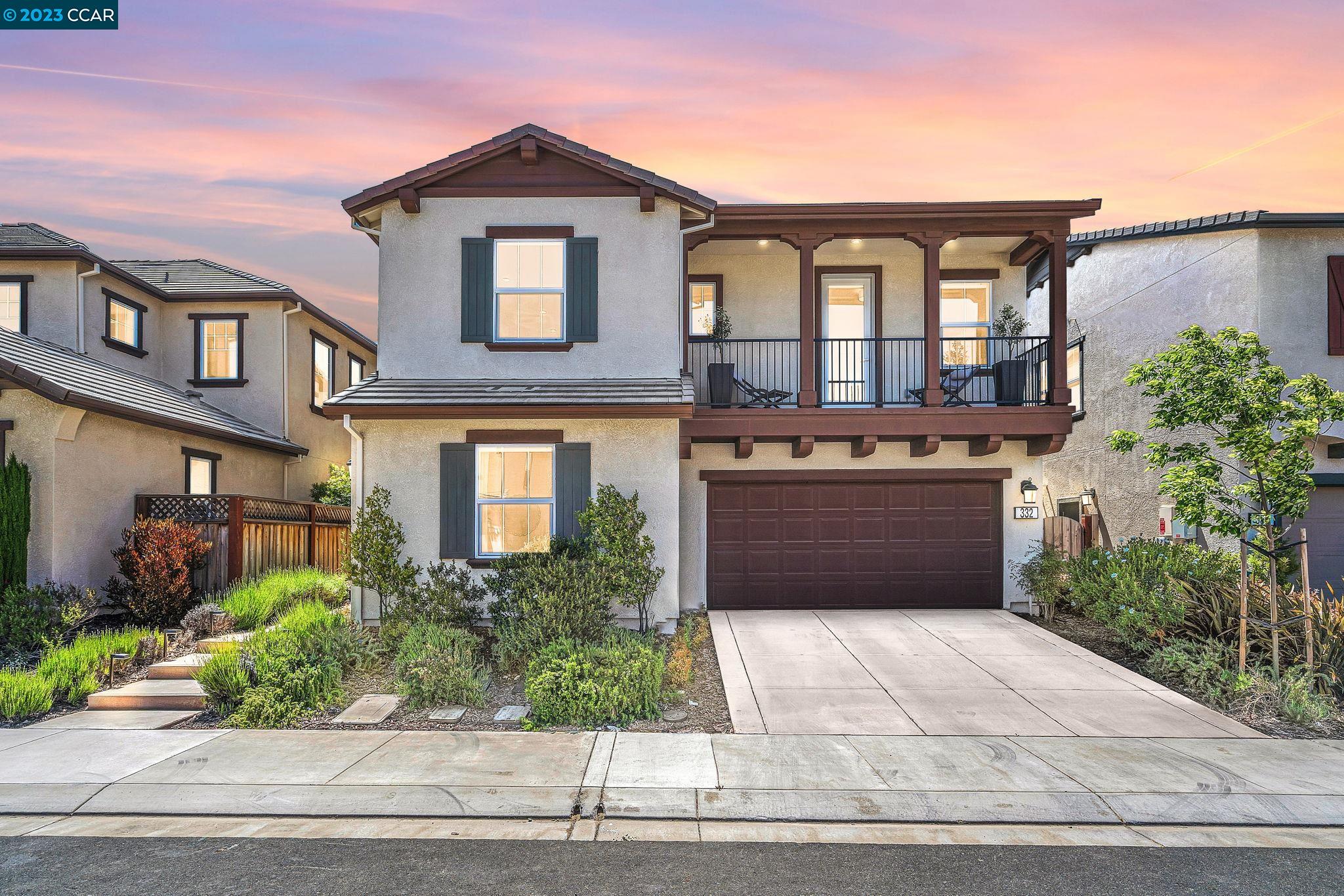 332 Paradiso Court San Ramon, CA 94583 - Photo 1 of 1 a front view of a house