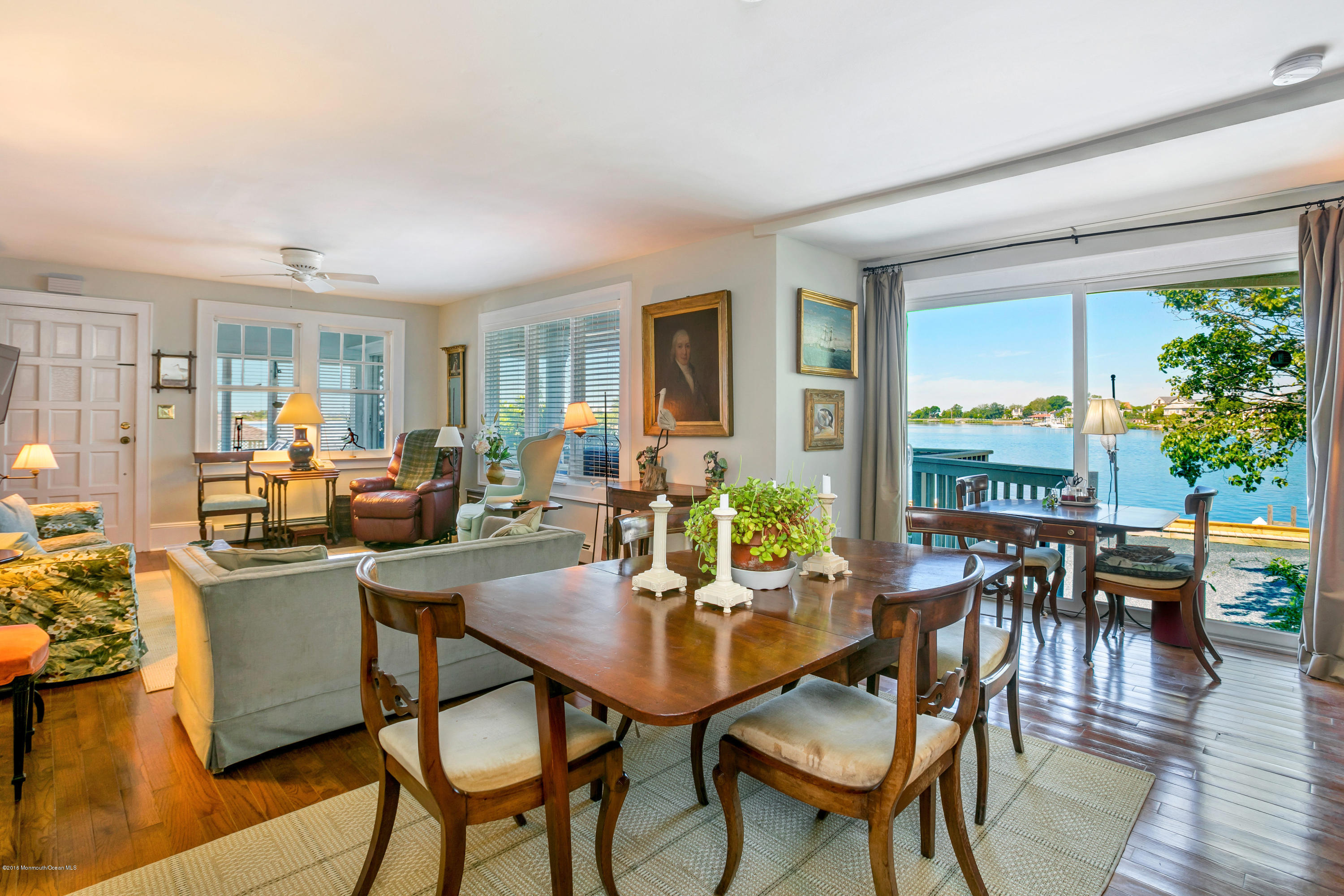 31 Center Street, Unit A Sea Bright, NJ 07760 - Photo 7 of 15 Dining Room into Living Room
