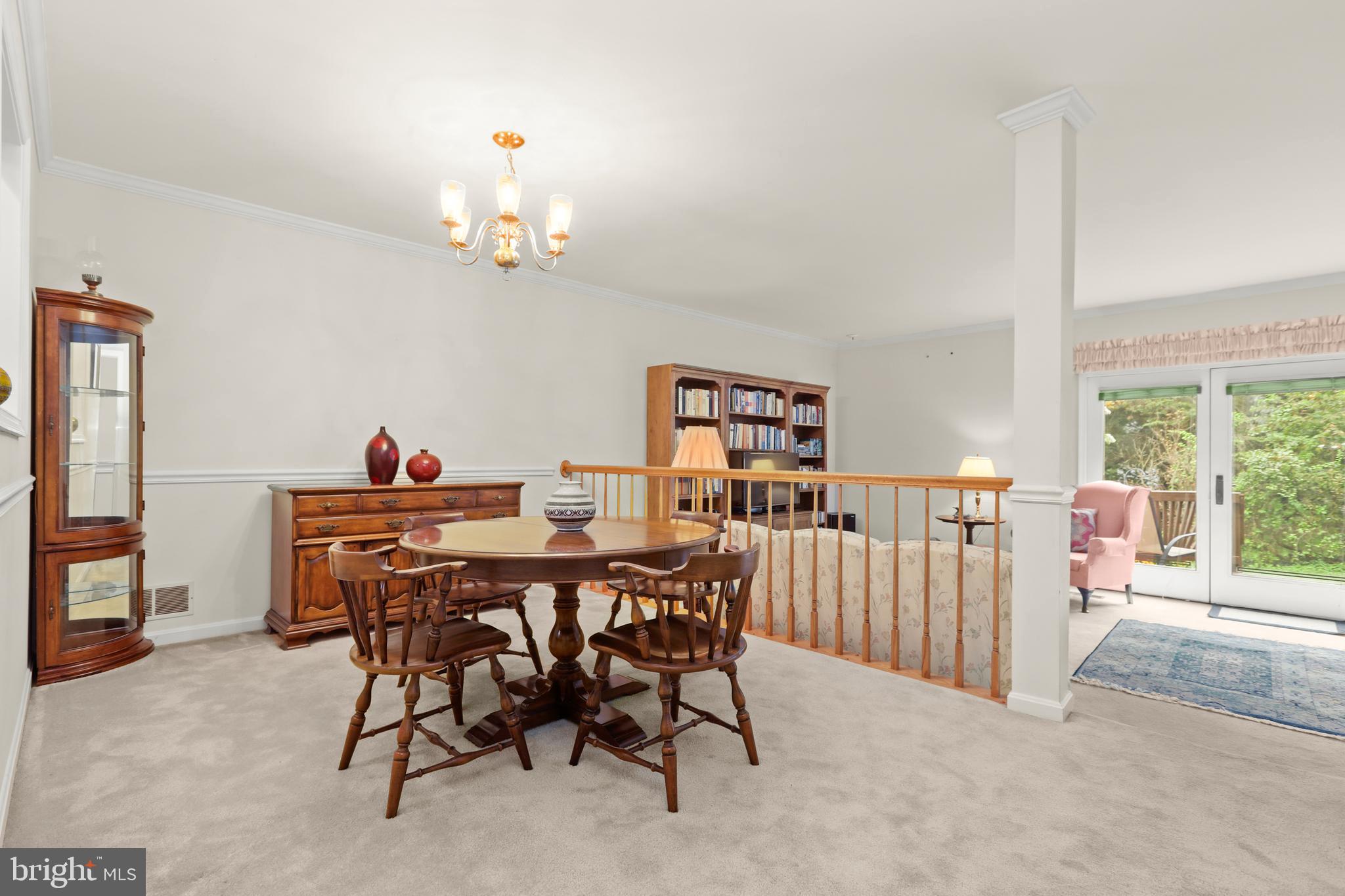 741 Burgh Westra Way Abingdon, MD 21009 - Photo 16 of 48 a view of a dining room with furniture window and outside view
