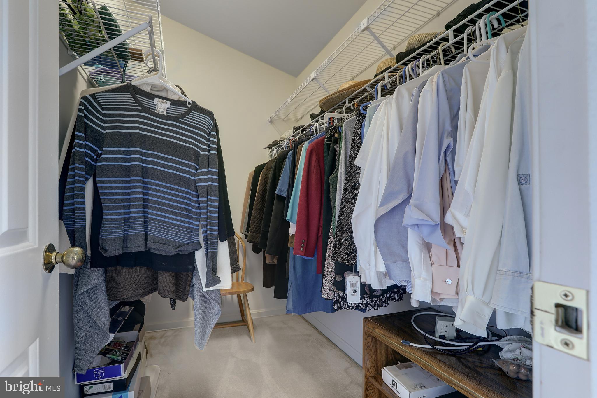 741 Burgh Westra Way Abingdon, MD 21009 - Photo 29 of 48 a view of walk in closet with clothes and shoes